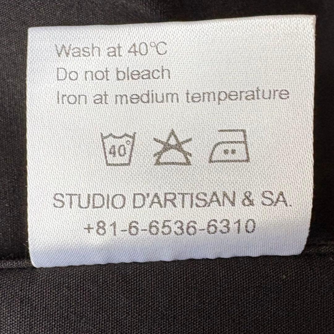 ORGUEIL日本製アメカジ黒ワークシャツ42XL相当ビッグサイズコットン