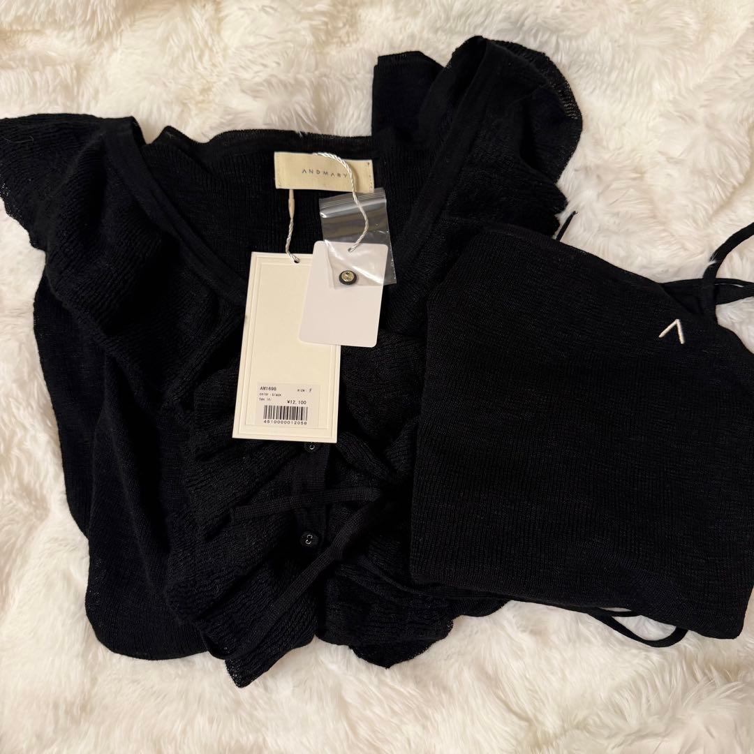 andmary Fiona ruffle tops - メルカリ