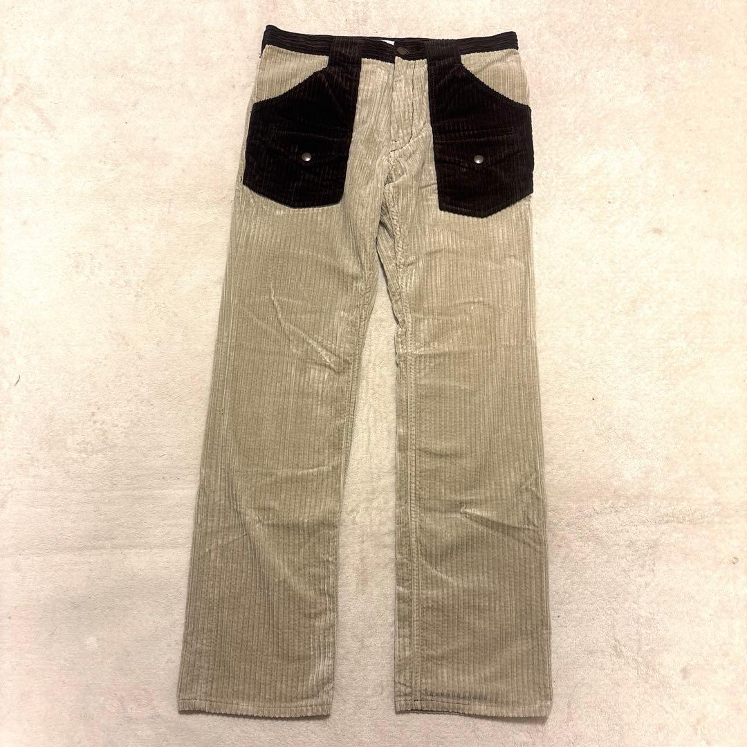 激レア⭐️02AW NUMBER NINE コーデュロイパンツ ツートン　サイズ4 楽天市場】ナンバーナイン コーデュロイの通販