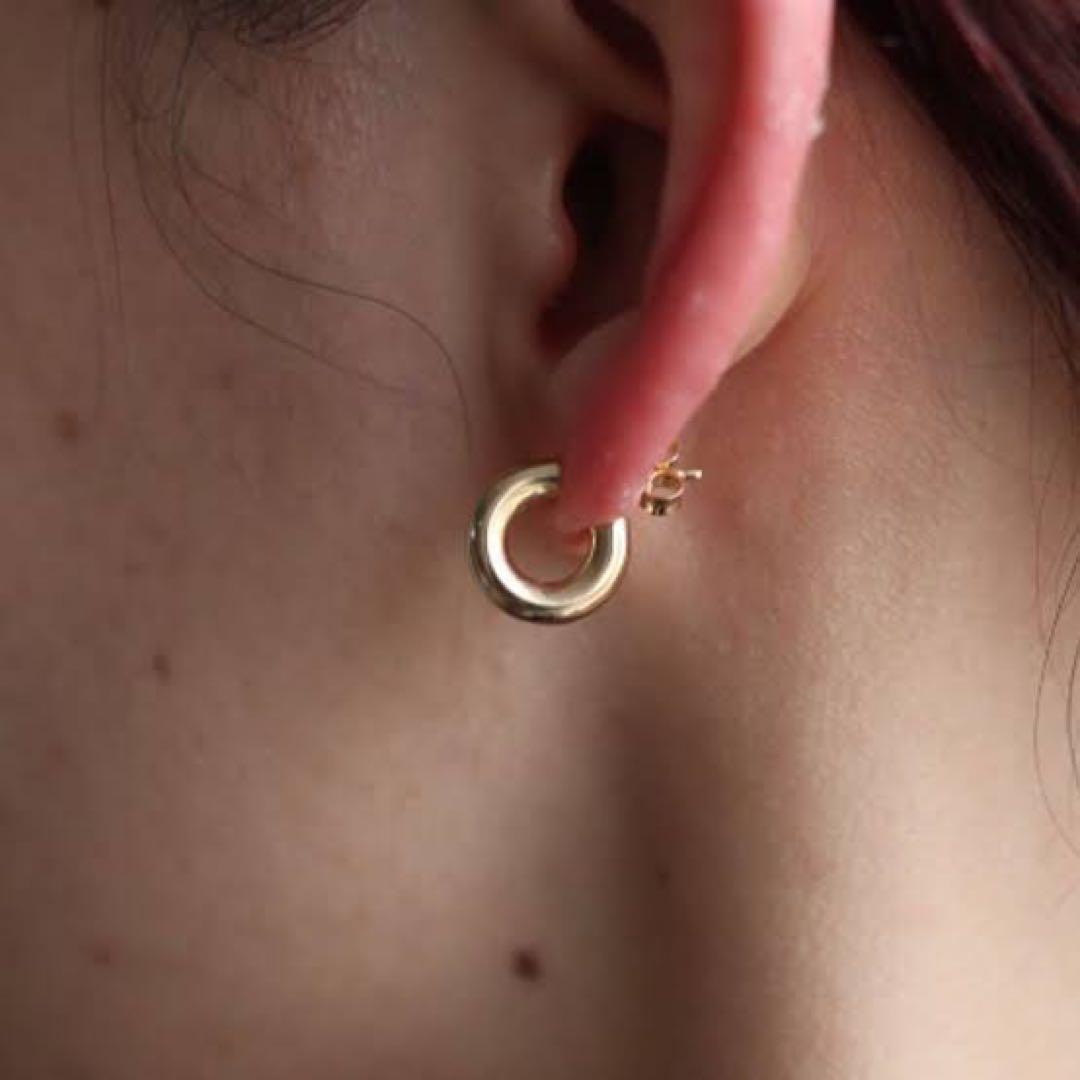 LEMAIRE ゴールド ルメール フープピアス xs - メルカリ