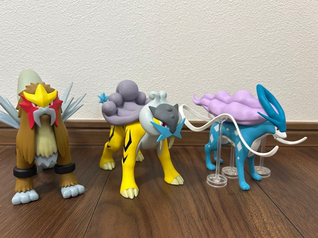 ポケモン スケールワールド エンテイ ライコウ スイクン - メルカリ