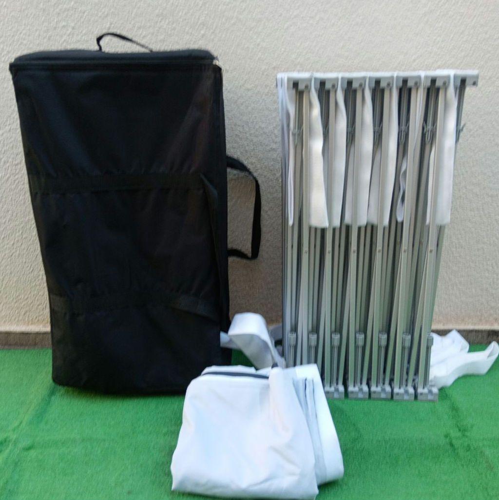 イージーシステムパネル バックパネルスタンド 3×6 中古品 イージーシステムパネル(タペストリー用)3X6 店舗用品 販促用品 バナー