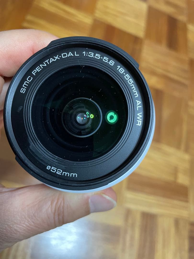 PENTAX 18-55mm ズームレンズ AL WR 白色