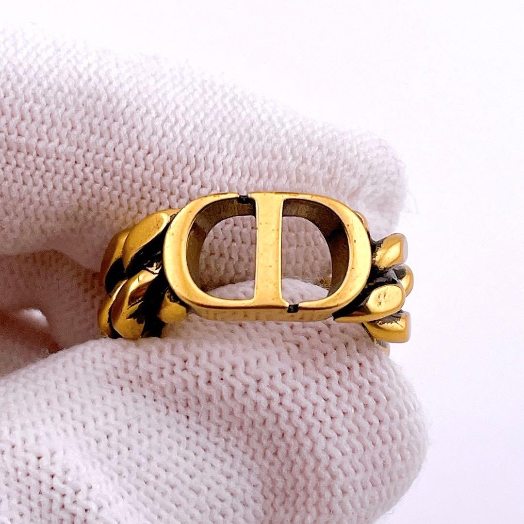 ☆クリスチャンディオール☆ リング 指輪 30 モンテーニュ CDロゴ Lサイズ