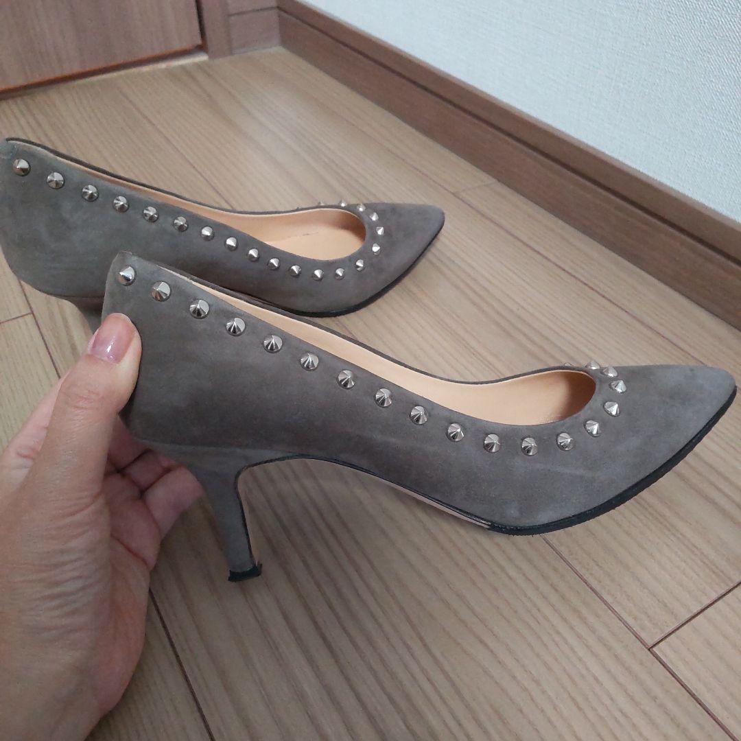 PELLICO スタッズ付き グレー ANDREA 37