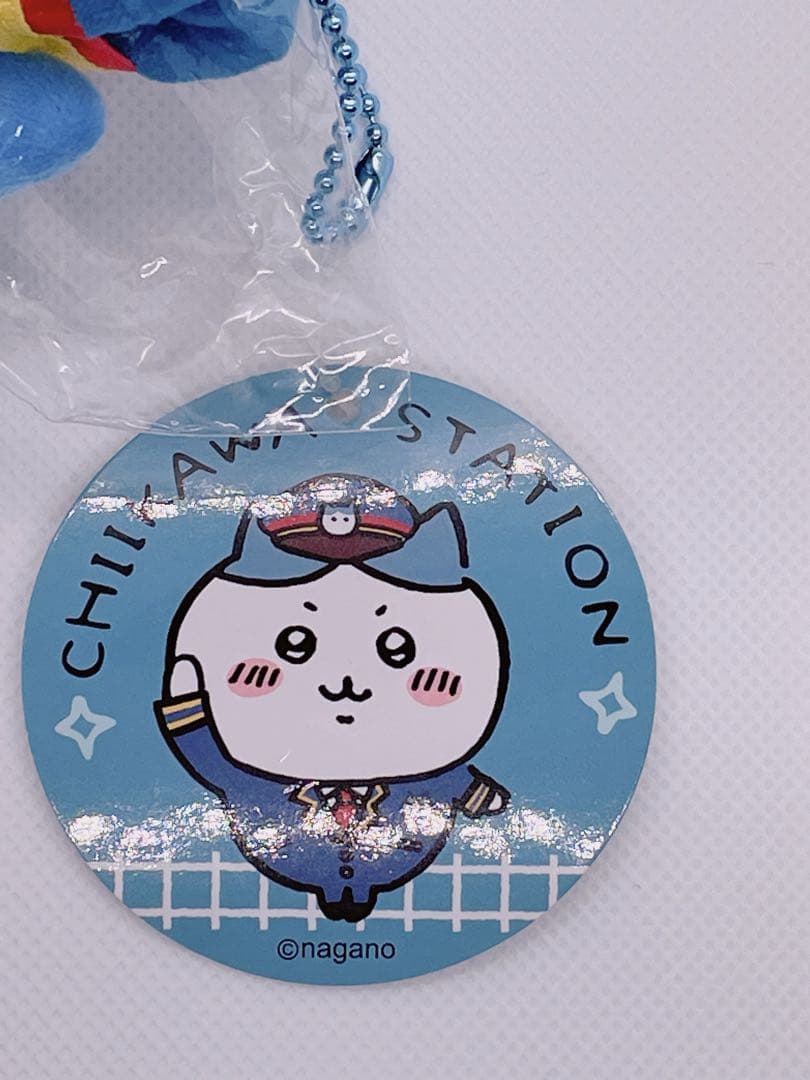 レア ちいかわ 駅員さん な マスコット ハチワレ 新品未開封品 初期