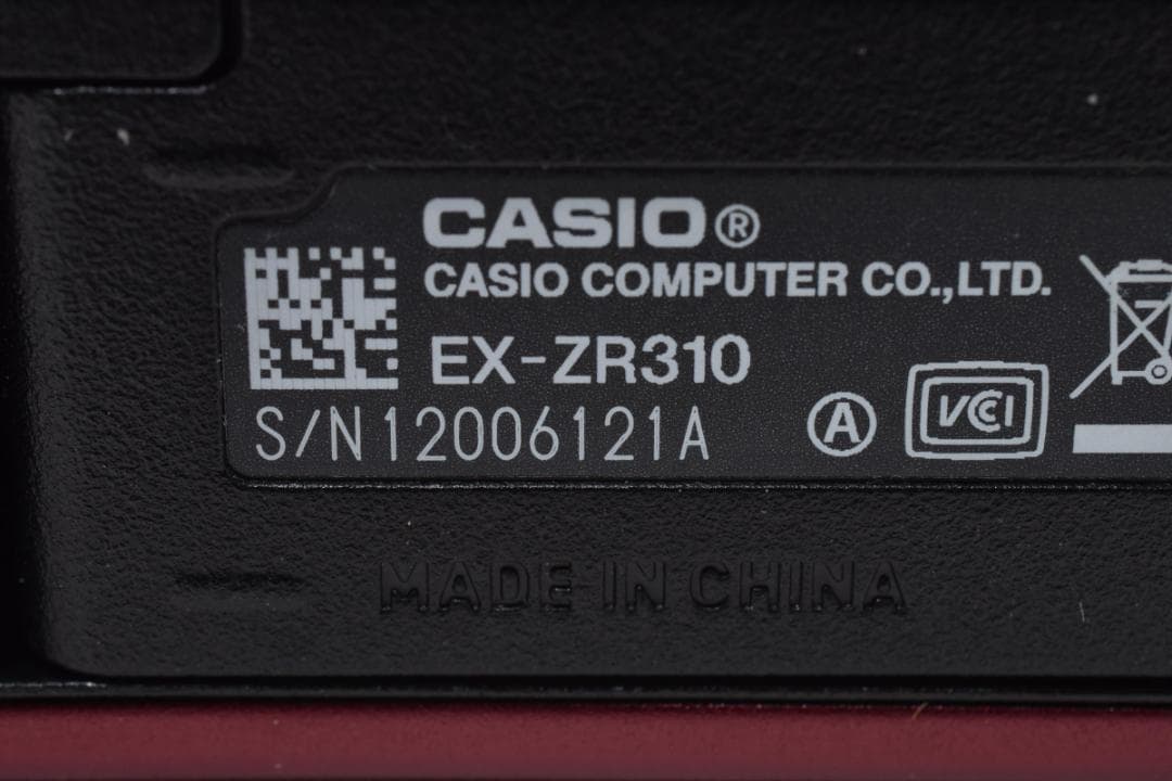 【美品】CASIO EXILIM HS EX-ZR310 レッド　動作確認済