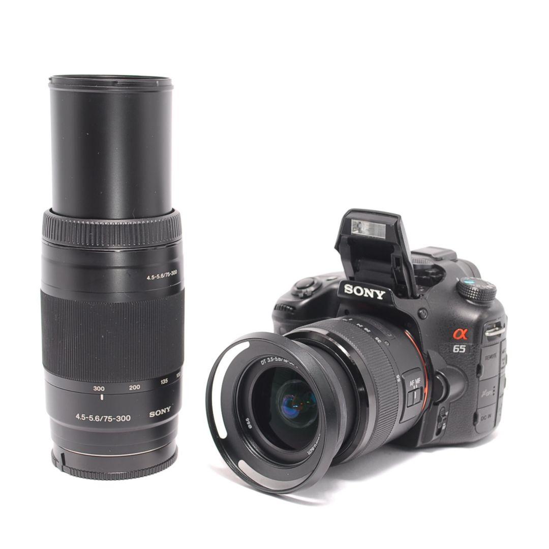 ❤即購入1000円OFF❤ ソニー α65 × 超望遠レンズ ダブルズーム