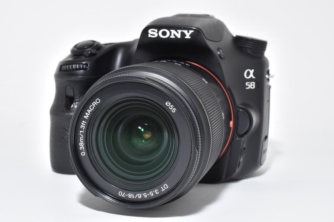 美品 Sony a58 スマホ転送OK レンズキット #9488