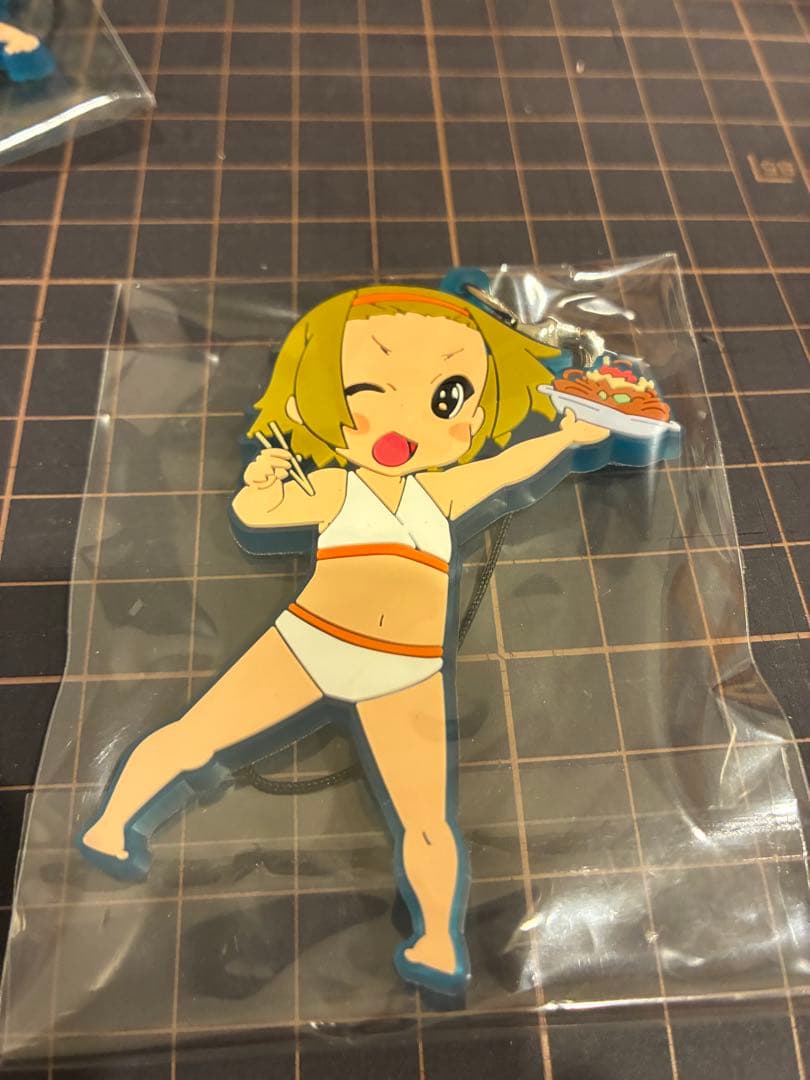 けいおん トレーディング ラバーストラップ 前6種プラスおまけ1つ