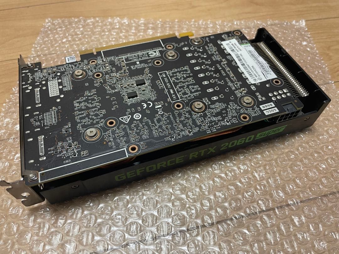 GeForce RTX 2060 SUPER 8GB 動作確認済み