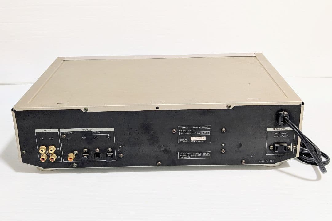SONY MDS-W1 MDデッキ　ソニー　ダブルMDデッキ