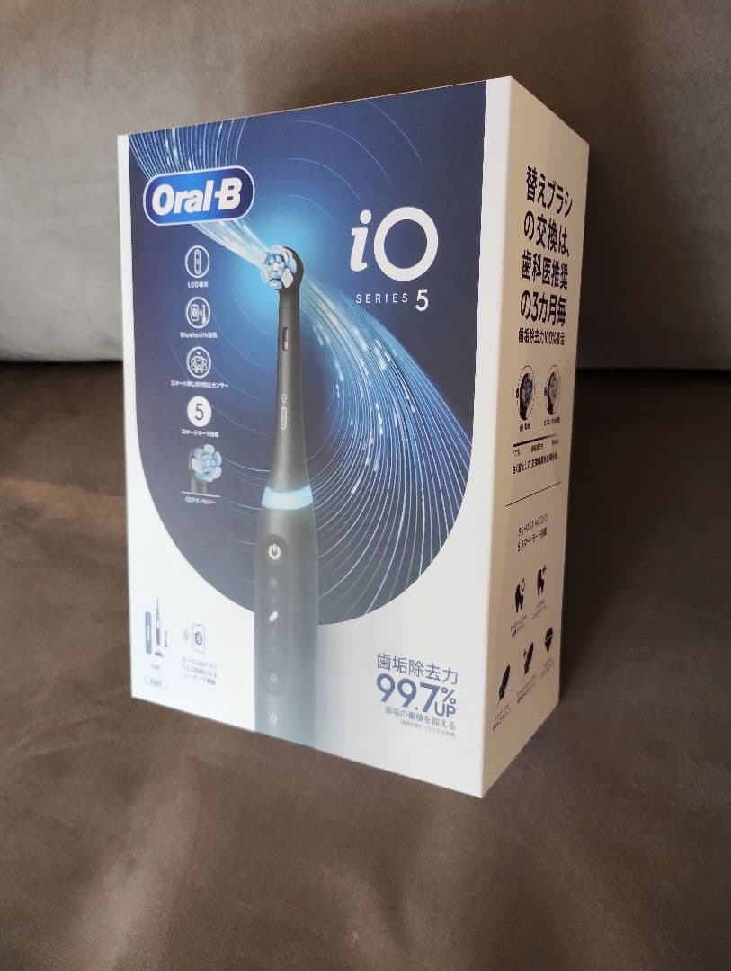 Oral-B iOシリーズ 5 電動歯ブラシ 本体 電動歯ブラシ ブラウンオーラルB 公式 | iO5（マットブラック / 黒