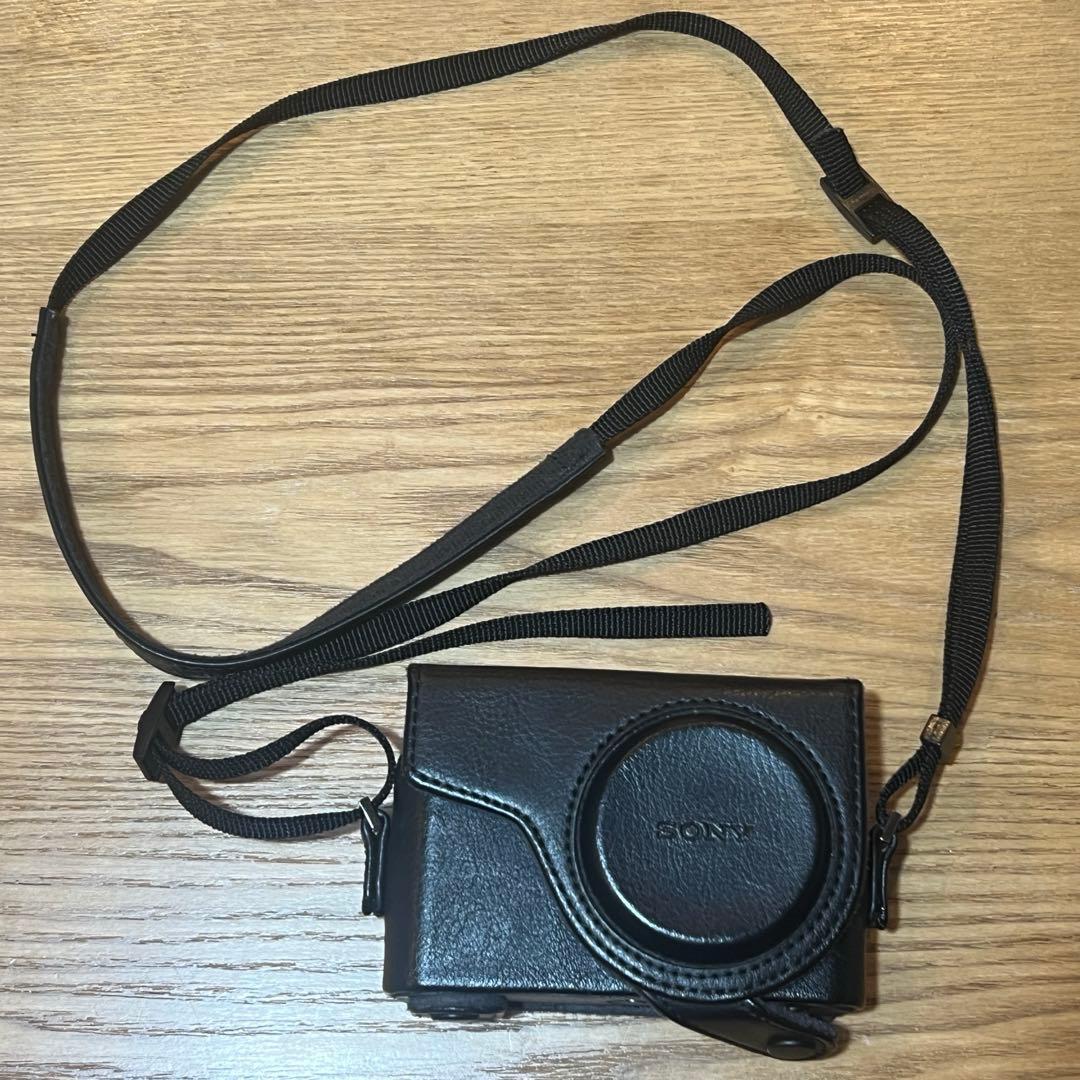 SONY デジタルカメラ サイバーショットDSC-WX350 ブラック ケース付