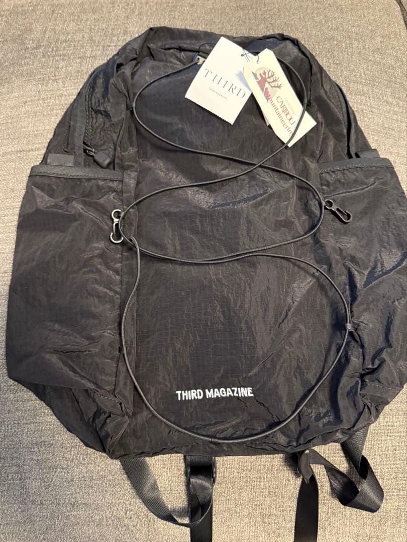 THIRD MAGAZINE 別注 サードマガジン ロゴパッカブルバックパック