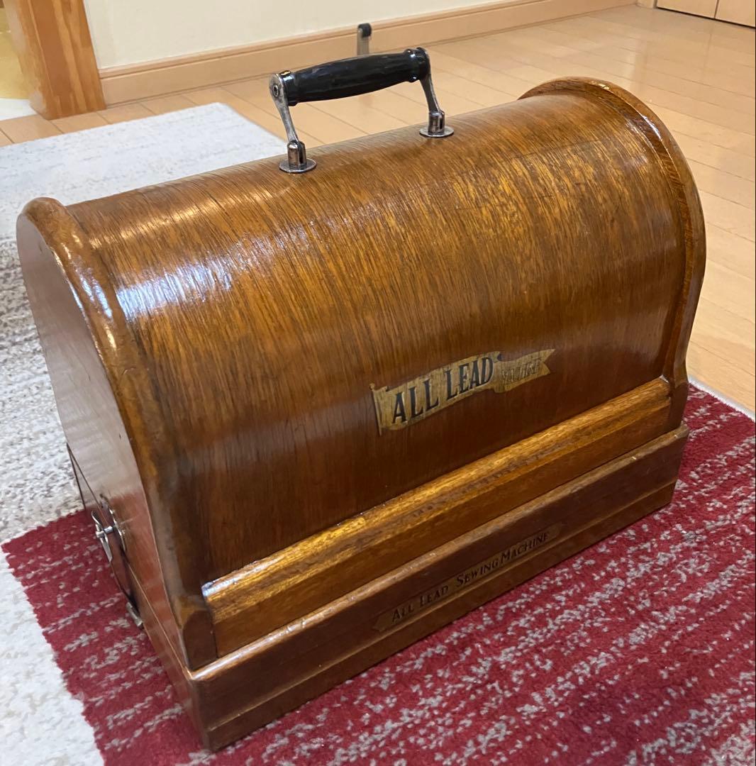 ALL LEADチェーンステッチ・ミシン☆整備・調整済☆実働・単環縫☆昭和