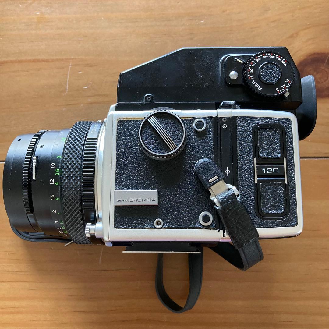 ZENZA BRONICA ETR AE-Ⅱ 50mm 中判フィルムカメラ