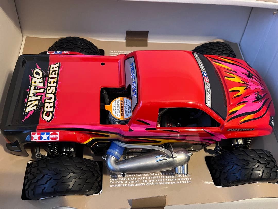 TAMIYA 1/10スケールナイトロクラッシャー新品未使用値下げ - メルカリ