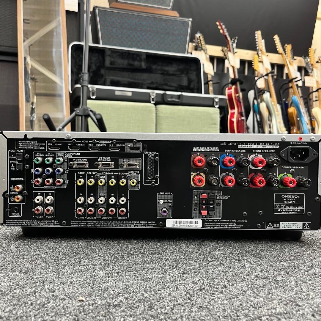【11315】ONKYO TX-SA578 AVアンプ オンキョー