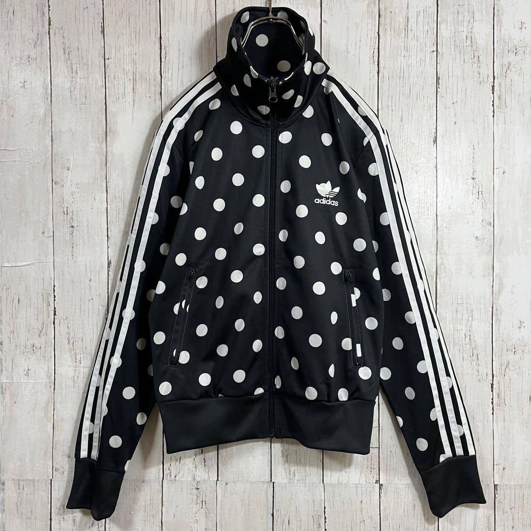 人気 adidas トラックジャケット 水玉 ドット XL - メルカリ