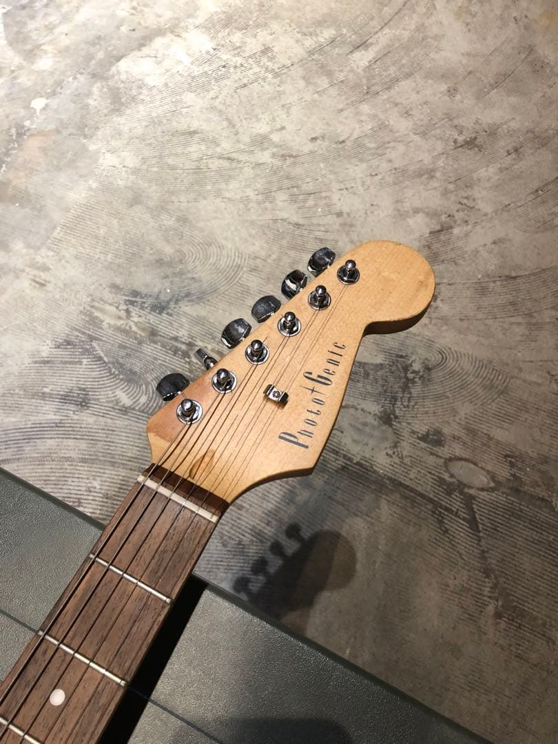 PhotoGenic ストラトキャスタータイプ エレキギター オレンジ - メルカリ