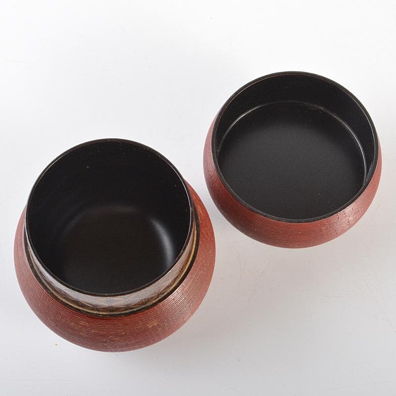 茶道具 越前塗 糸目 七宝蒔絵 瓢茶器 共箱 V R6794 - メルカリ