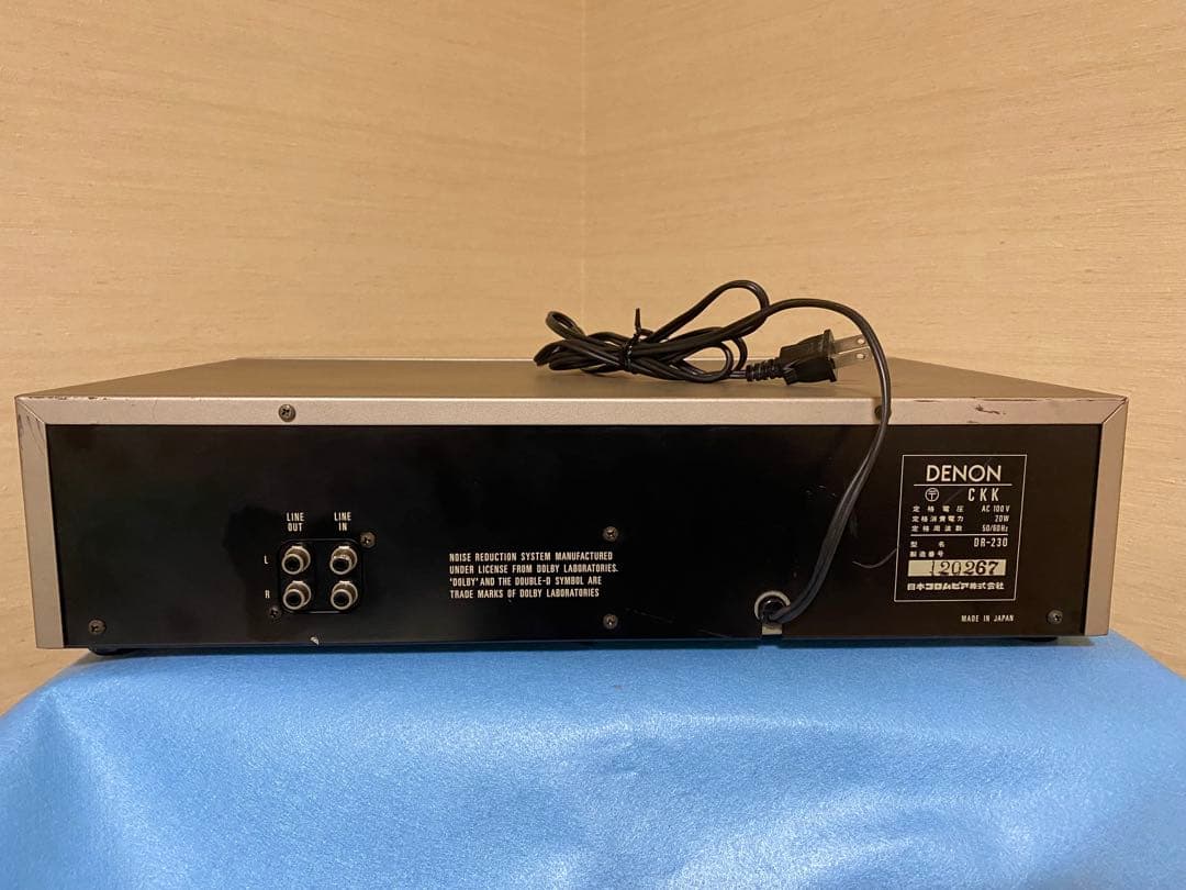 DENON DR-230 カセットデッキ
