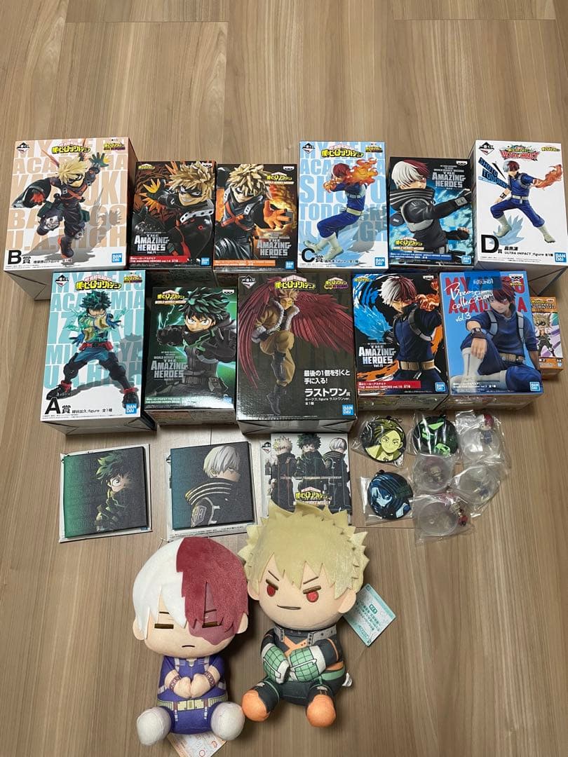 ヒロアカ　轟焦凍　爆豪勝己　緑谷出久　ホークス　ロディ　切島鋭児郎　まとめ売り ヒロアカ 轟焦凍 爆豪勝己 フィギュアまとめ売り ヒロアカ轟焦凍爆豪