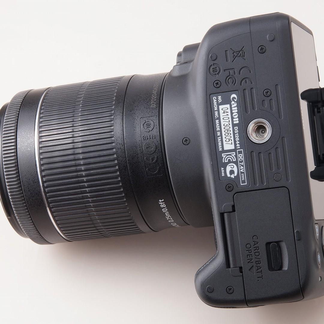 1410ショット★ Canon Kiss X7 美品 最小一眼レフ やや難あり