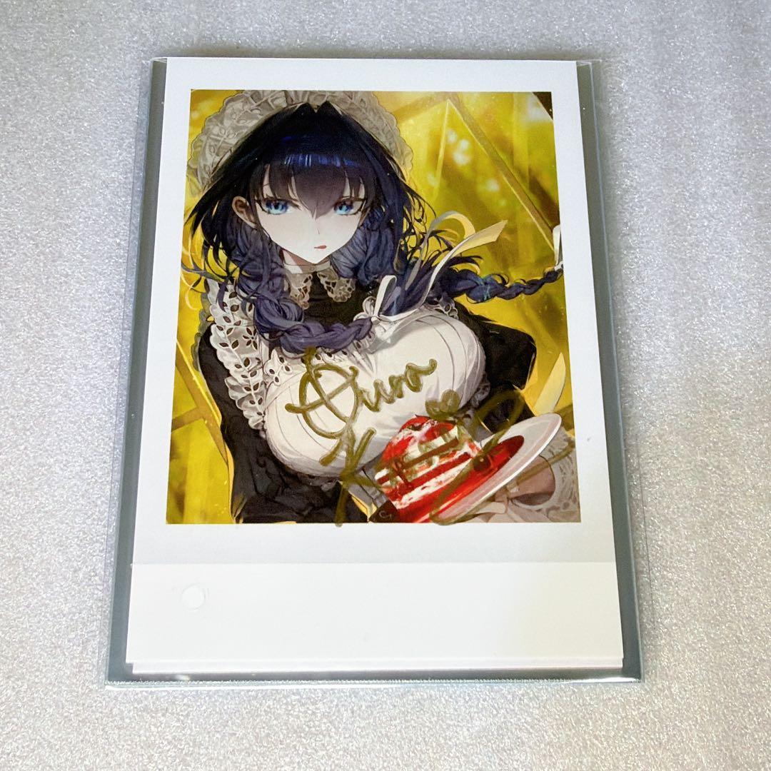 オーロ クロニー 誕生日記念2024 直筆サイン チェキ ブロマイド 数量