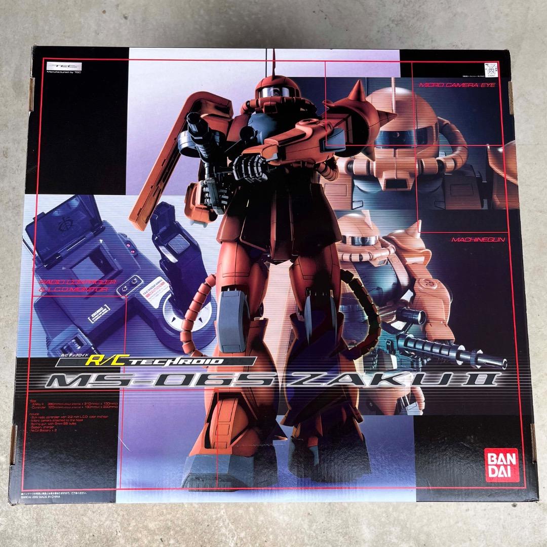 BANDAI R/Cテックロイド MS-06S ZAKUⅡ シャア専用ザク - メルカリ