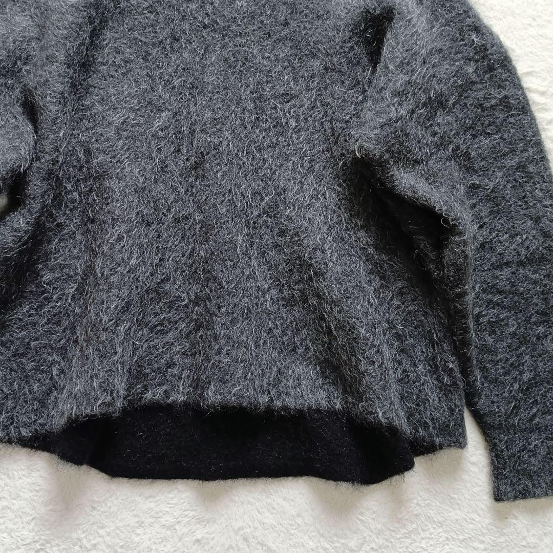 アドーア ニット モヘア シャギーニット モヘアニット ロングモヘア 前後差