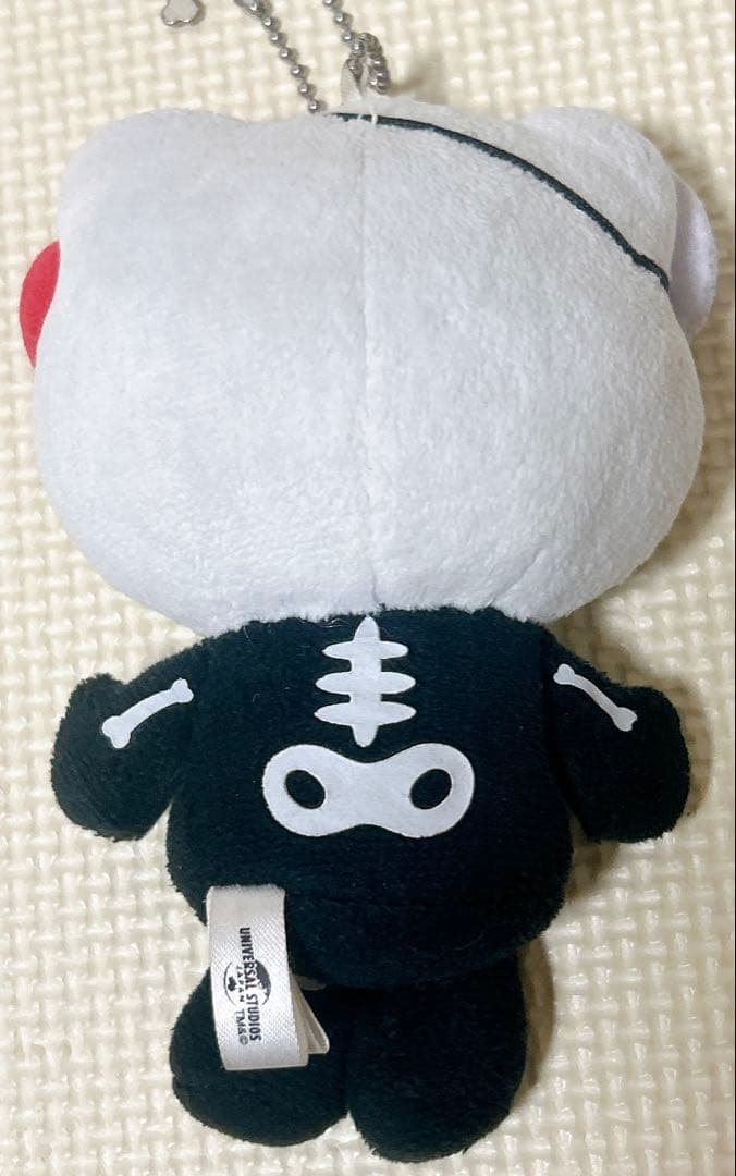 USJ ハロウィン 2017 骸骨キティちゃん キーチェーン レア