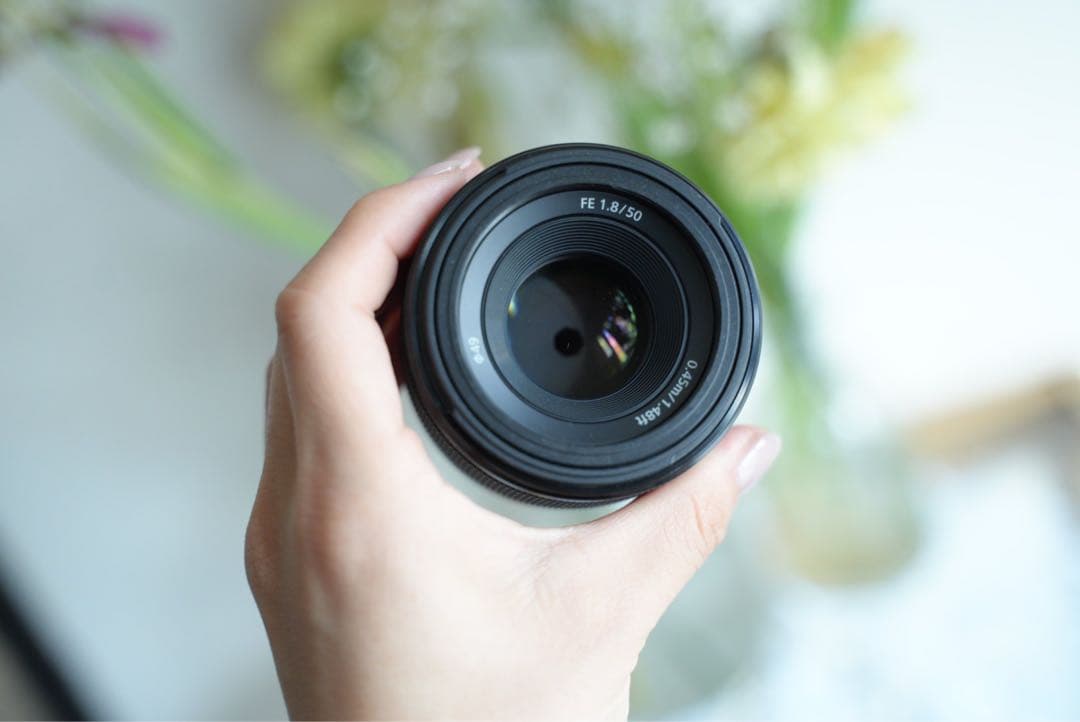 SONY 50mm単焦点レンズ　SEL50F18F