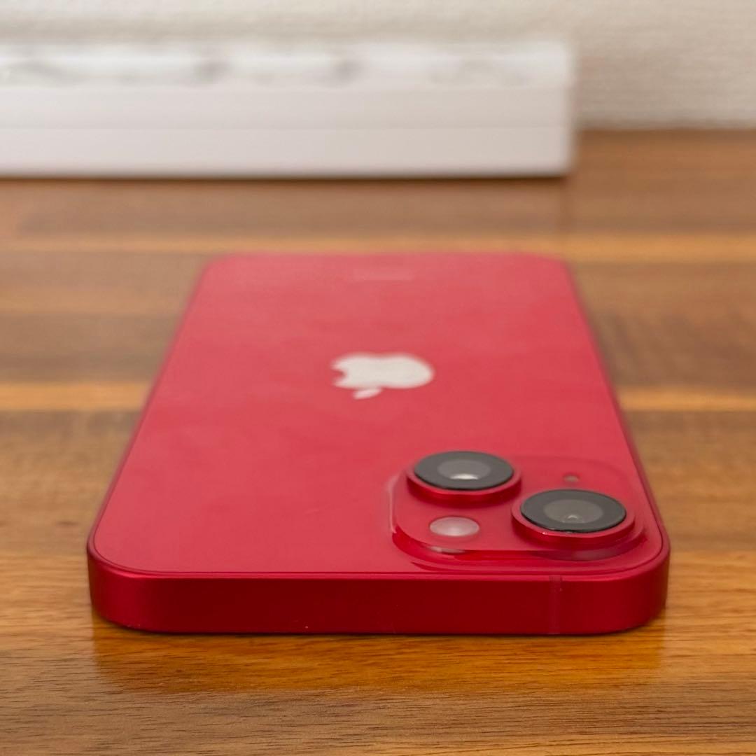 iPhone 14 (PRODUCT)RED 128GB 箱・充電コード付き