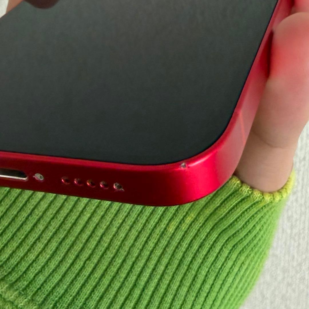 iPhone 14 (PRODUCT)RED 128GB 箱・充電コード付き