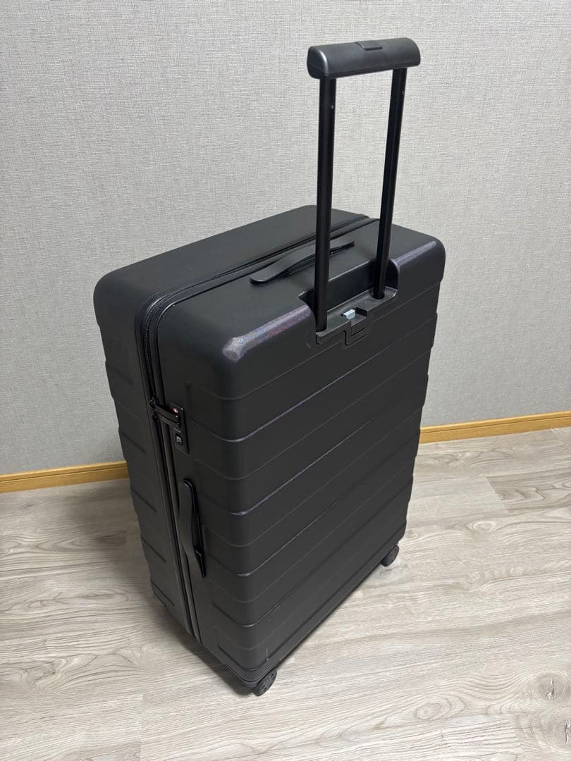 無印良品 105L スーツケース ハードキャリーケース バーを自由に調節できる バーを自由に調節できる ハードキャリーケース（75L） | 無印良品