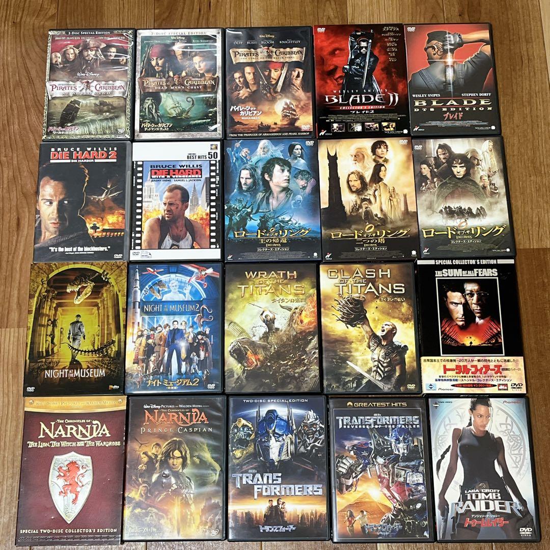 中古洋画・邦画・アニメDVD 110枚まとめ売り 大量DVDセット - メルカリ