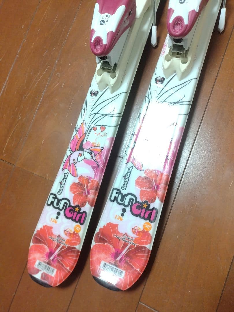 状態良好☆】130cm ROSSIGNOLスキー板セット♪ 送料無料！ - メルカリ