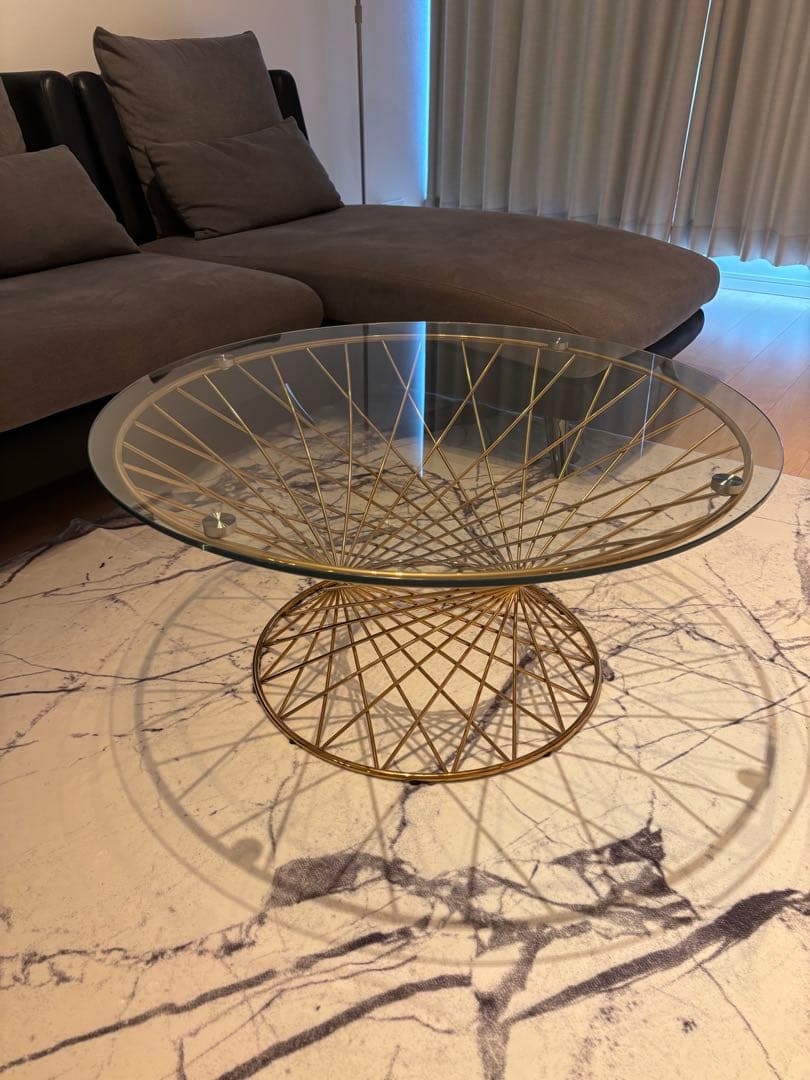 A　フランフラン　ローテーブル 楽天市場】Francfranc フランフラン レガート ガラステーブル ロー