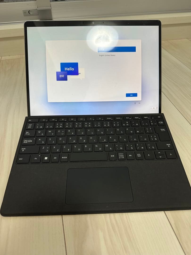 Microsoft Surface® Pro 8とスリムペン2付きキーボード箱有 マイクロソフト Surface Pro キーボードとスリムペン 8X6-00232