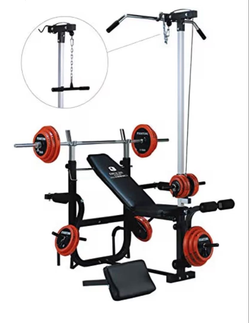 キングセット トレーニングベンチ ファイティングロード ベンチプレス セット キングofベンチ メーカー1