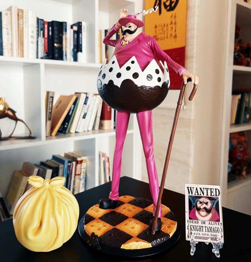 ワンピース Black タマゴ男爵 ガレージキット ガレキ スタチュー