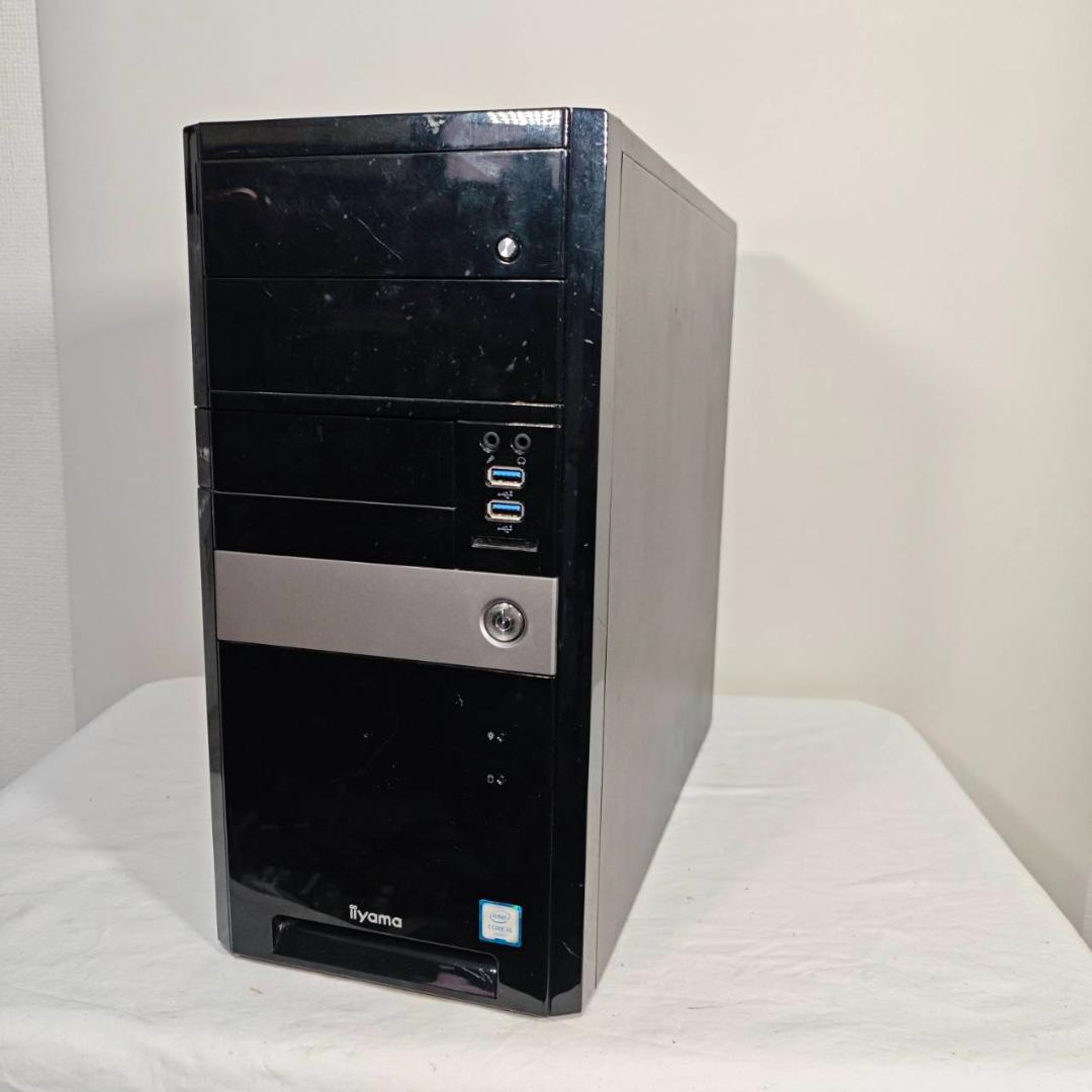 【激安ゲーミングPCフルセット】快適動作！MS Office搭載 GTX1060