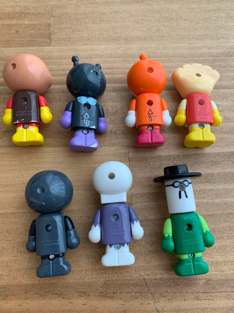 旧ブロックラボ ドール レトロ アンパンマン ブラックロールパンナ