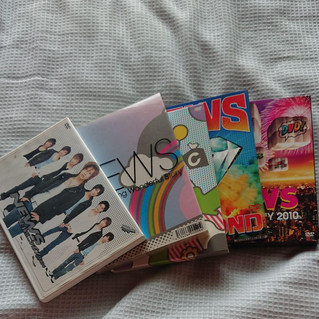 NEWS 初回版 DVD&Blu-rayセット:8人、6人、4人体制NEWS