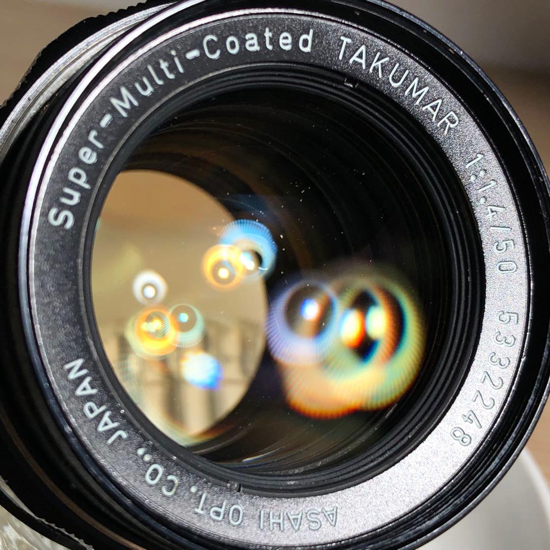 smc takumar 50mm f1.4 m42マウント