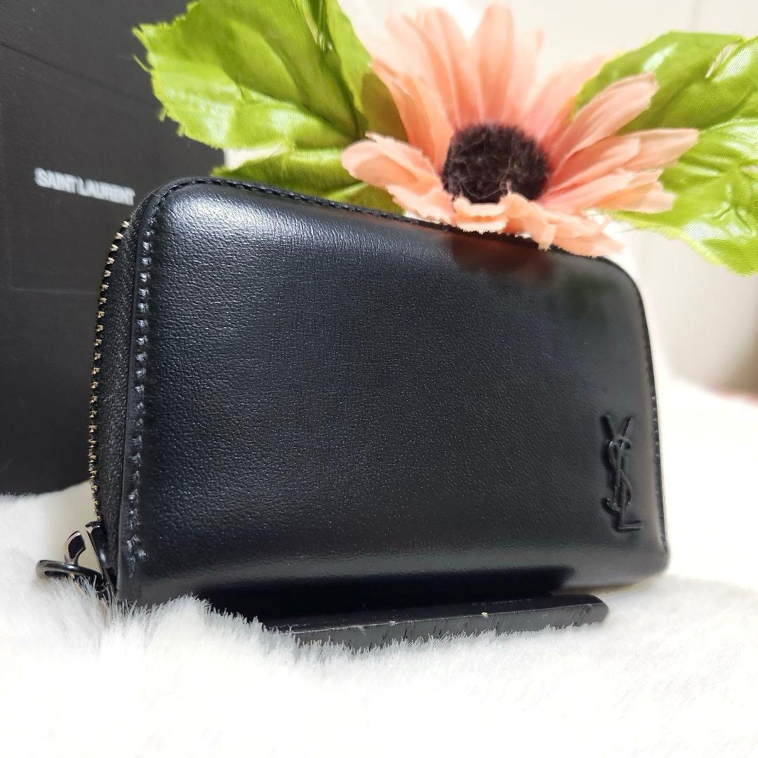 ✨極美品 付属品完備✨サンローラン コインケース 小銭入れ カサンドラ