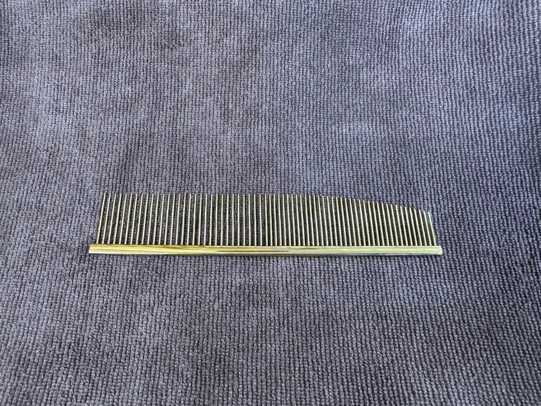 【希少】【値下げ】理容 田中トシオ チャンピオンコーム 金コーム 田中トシオ コンテスト金コーム再販決定！ | 田中トシオヘアサロン髪ing