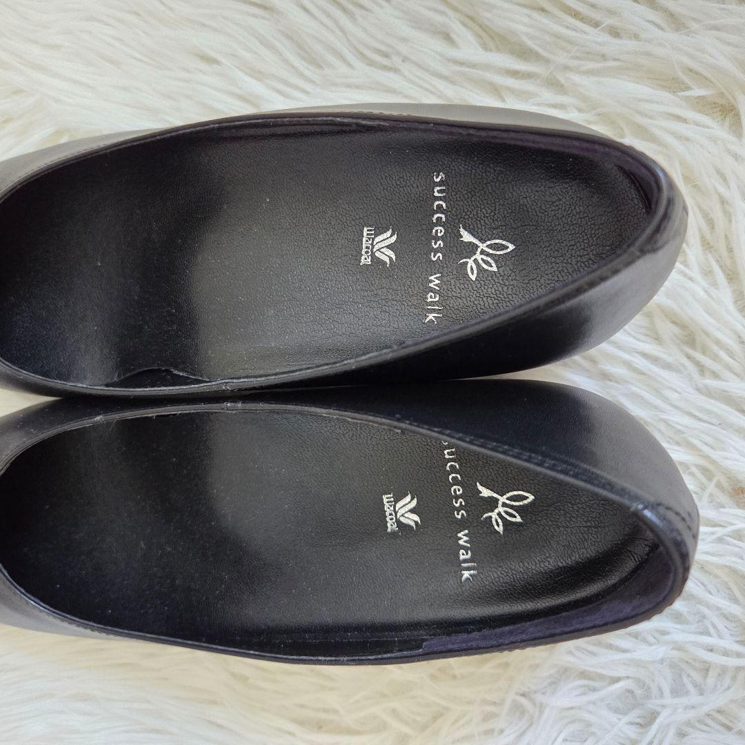 未使用級　ワコール　サクセスウォーク　スクエアトゥ　3.5cm 冠婚葬祭